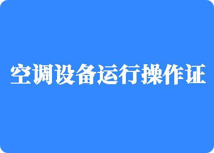 操逼操视频网站制冷工证